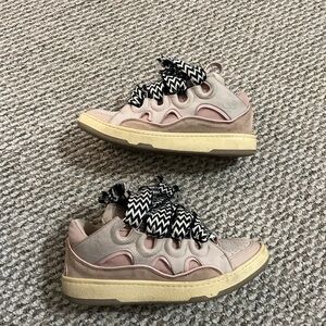 Lanvin curb sneaker